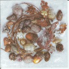 Dekorszalvéta - Decorated Wreath