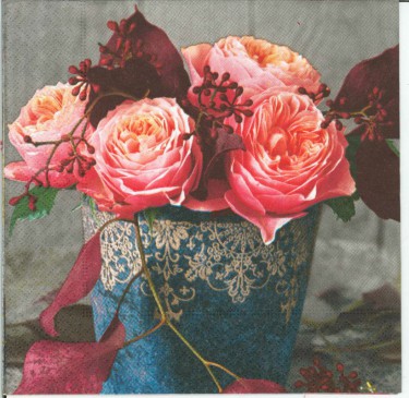 Dekorszalvéta - Roses of Autumn