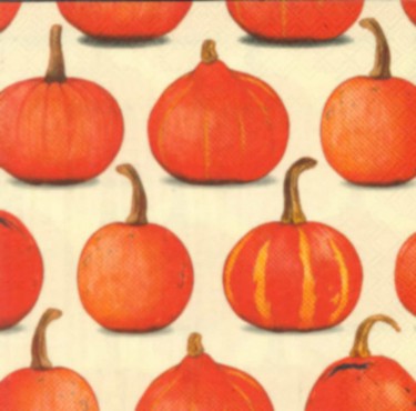 Dekorszalvéta - Pumpkin Party Cream