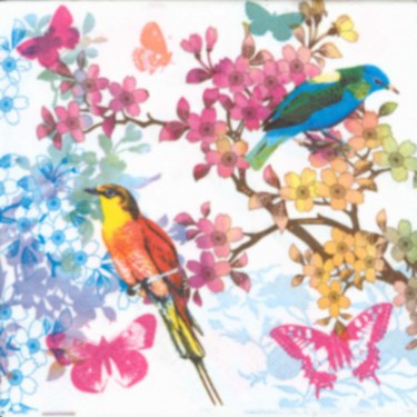 Dekorszalvéta - Birds of Paradise