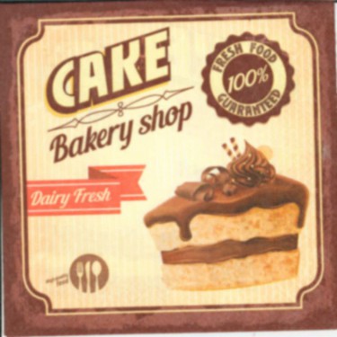 Dekorszalvéta - Chocolate Cake