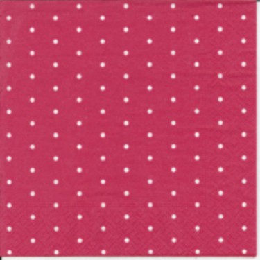 Dekorszalvéta - Dots Raspberry