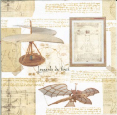 Dekorszalvéta - Leonardo Da Vinci