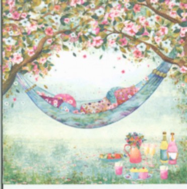 Dekorszalvéta - Hammock Full of Cushions