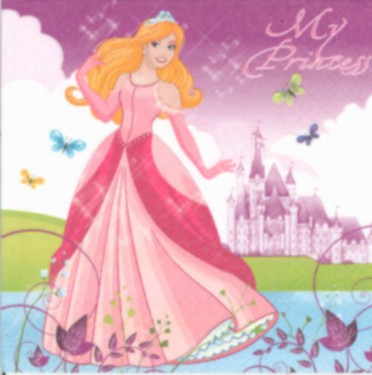 Dekorszalvéta - Beautiful Princess