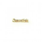Festhető fafigura Szeretlek felirat kicsi 9x2 cm 1 db/cs