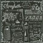 Dekorszalvéta - Cuncia Pasta, Black
