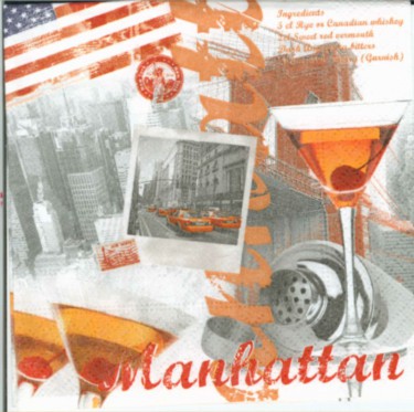 Dekorszalvéta - Manhattan (25x 25 cm)