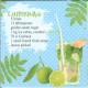 Dekorszalvéta - Caipirinha (zsúr )