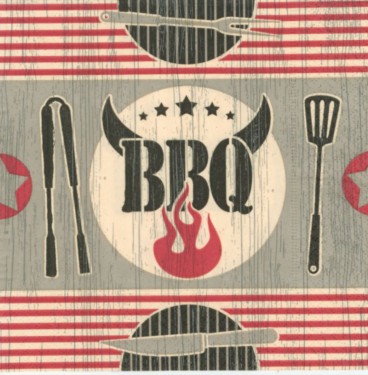 Dekorszalvéta - Five Star BBQ