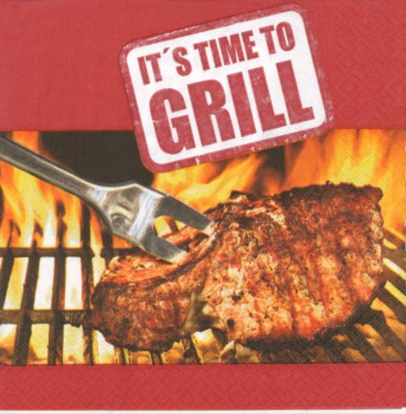 Dekorszalvéta - It's Time to Grill