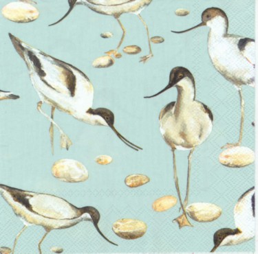 Dekorszalvéta - Avocet, Light blue