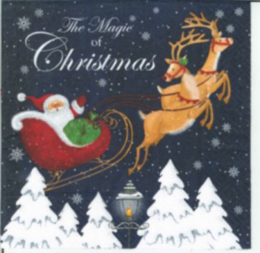 Dekorszalvéta - Magic of Christmas