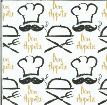 Dekorszalvéta - Bon appetit!