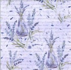 Dekorszalvéta - Lavanda in Bottglie, Lilac