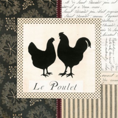 Dekorszalvéta - Le Poulet