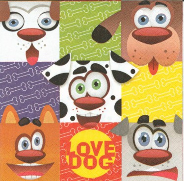 Dekorszalvéta - Many Faces of Dogs