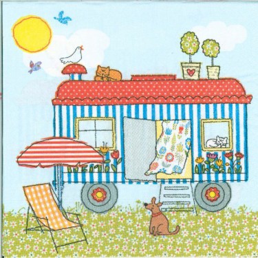 Dekorszalvéta - Caravan