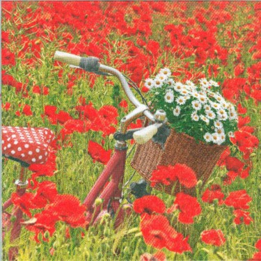 Dekorszalvéta - In the Poppie Field