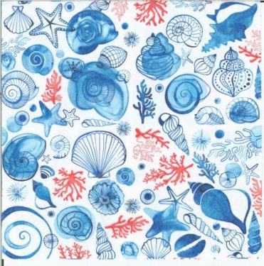Dekorszalvéta - Sea Life