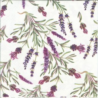 Dekorszalvéta - Lavender Twigs