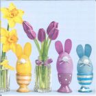 Dekorszalvéta - Funny Bunnies