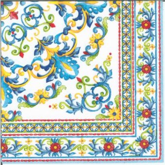 Dekorszalvéta - Mediterrano Blue
