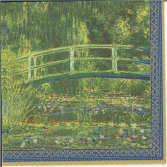 Dekorszalvéta - Water Lilies