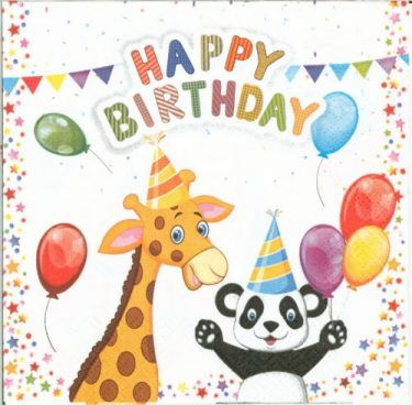 Dekorszalvéta - My Birthday