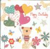 Dekorszalvéta - Lovely Happy Birthday