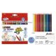 Artix Színes ceruza készlet 24 db/cs PP804