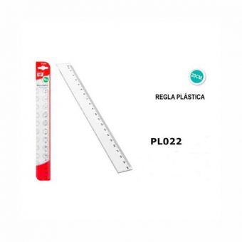 MP Műanyag vonalzó 20 cm PL022