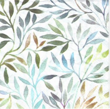 Dekorszalvéta - Willow Leaves