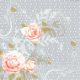 Dekorszalvéta - Graphic Grey Lace with Roses