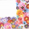 Dekorszalvéta - Spring Floral Composition
