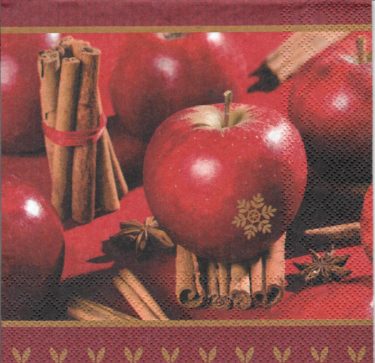 Dekorszalvéta - Christmas Apple