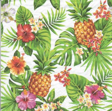 Dekorszalvéta - Pineapples