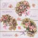Dekorszalvéta - Hydrangea Flowers