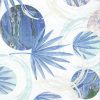 Dekorszalvéta - Palm Leaves and Circles