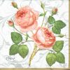 Dekorszalvéta - Rosa Centifolia White