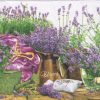 Dekorszalvéta - Blooming Lavender Violet