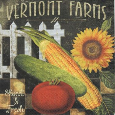Dekorszalvéta - Vermont Farms Sweet & Fresh