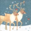 Dekorszalvéta - Christmas Reindeers