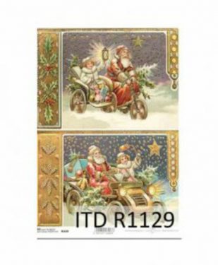 Karácsonyi rizspapír - ITD R1129
