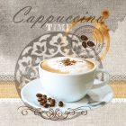 Dekorszalvéta - Cappuccino Time