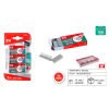 MP Tűzőgép kapocs (ezüst) 3x1000 db/cs PA141