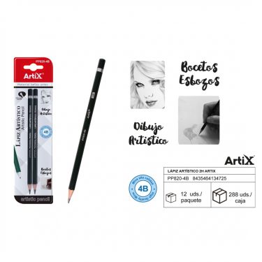 Artix Grafitceruza készlet 4B 2 db/cs PP820-4B