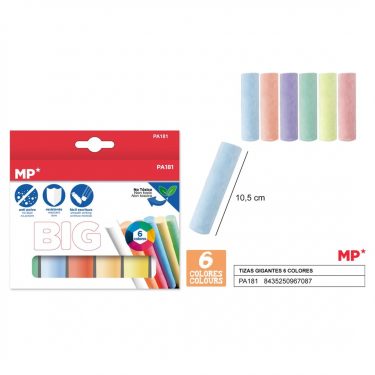 MP Kréta Színes 6 db/cs PA181
