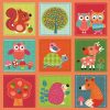 Dekorszalvéta - Woodland Lovely Animals