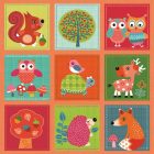 Dekorszalvéta - Woodland Lovely Animals